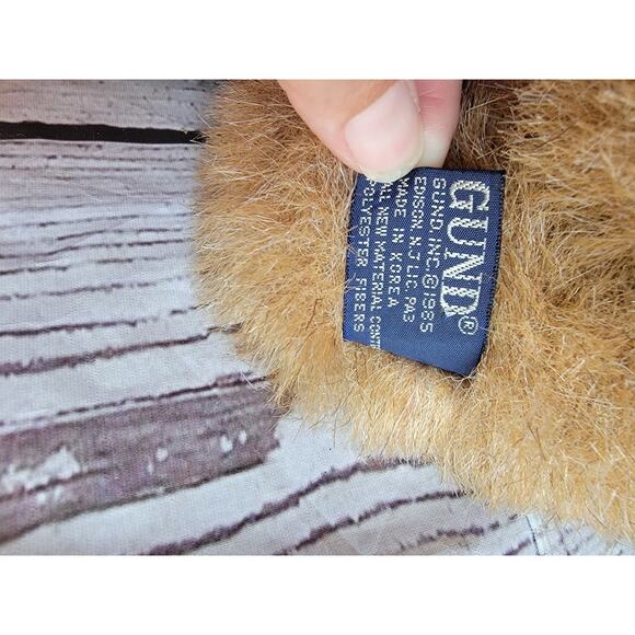 Vintage 1985 Gund Darwin Monkey 2690 Plush Orangutan Limited Collectors Classics - Picture 11 of 11